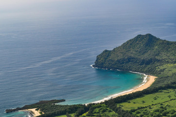 Fototapeta na wymiar Aerial Tropical Beach