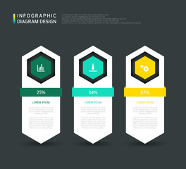 Infographic diagram Design illustration