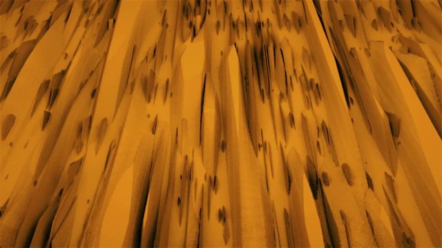 Surface of lifeless distant planet, top aerial view, 3d rendering illustration, computer generated backgdrop