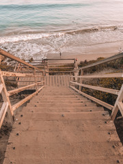 Fototapeta na wymiar Beach Stairs