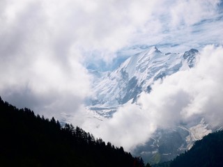 Tour du Mont-Blanc/Col de Voza,France