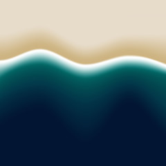 Tropical beach in summer background