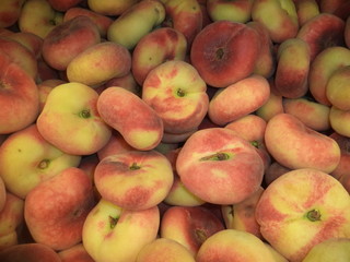 fresh ripe fig peaches