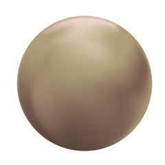 brown pearl illustration