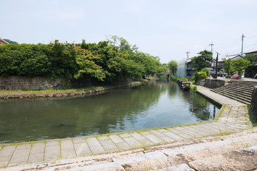 Fototapeta premium 近江八幡の八幡堀