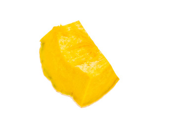 Thai pumpkins  on white background