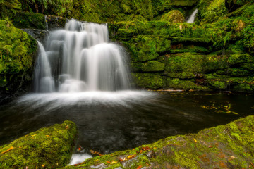 Obraz premium Lower Mclean Falls, New Zealand