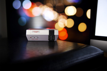 Mini Game Console Front Side