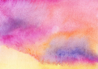 Wet painted watercolor gradient