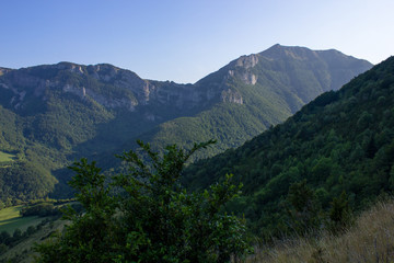 Fototapeta premium Landschaft im Vercors, Nationalpark Frankreich