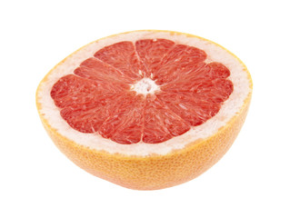 grapefruit isolated on white background