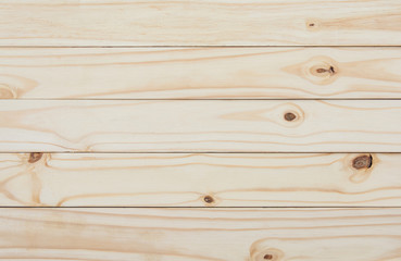 Fototapeta premium Rubberwood or parawood plank texture background with copy space. wood panels background, empty template.