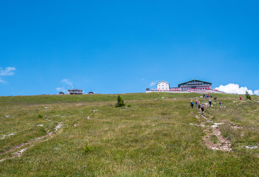 Blick auf die Schafbergspitze