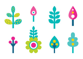 Decorative Springine Elements for Design Trees