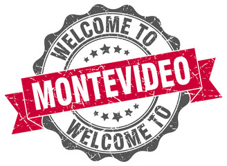 Montevideo round ribbon seal