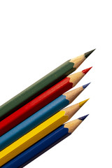 Watercolor colored pencils