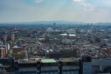 Skyline Kyoto Japan