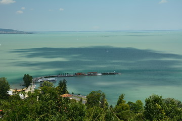 Fototapeta premium Mole in Tihany, Balaton