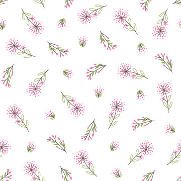 Seamless Floral Pattern in vector © rosypatterns