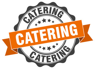Obraz premium catering stamp. sign. seal