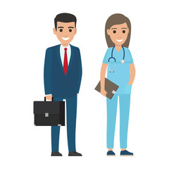 Professions People Cartoon Vector Characters