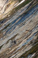 Detail of mountain landscape. Beautiful spring view at Grossglockner High Alpine.