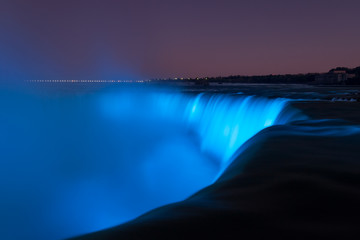 Niagara Falls by Night Canada very close 