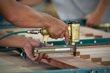 Handmade door construction