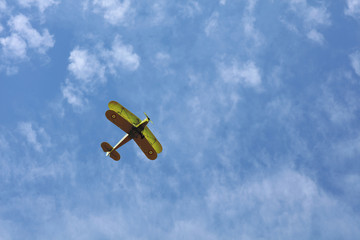 Naklejka na ściany i meble Flugzeug Flieger