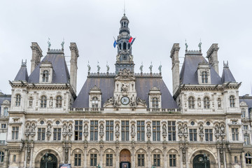 Fototapeta na wymiar Hôtel de Ville
