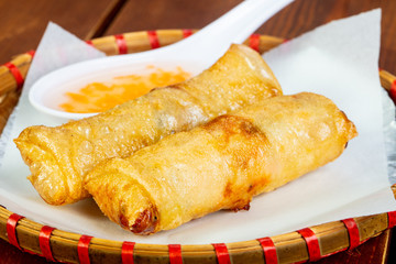 Hot spring roll
