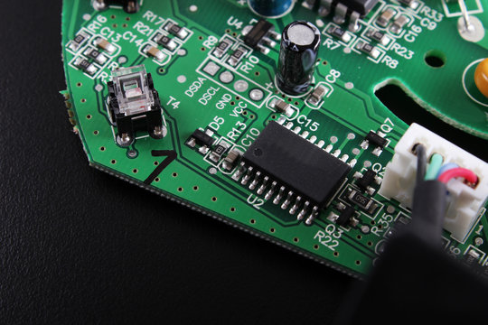 microchips electronic components