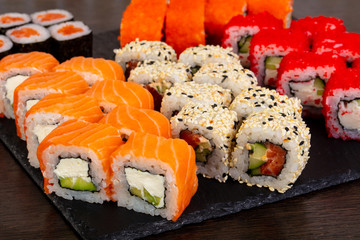 Delicious California and Philadelphia set