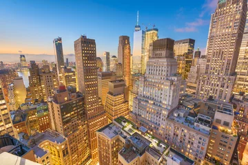 Badkamer foto achterwand New York City Cityscape © SeanPavonePhoto