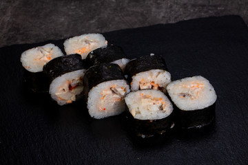 Japanese roll with prawn