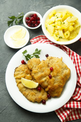 Classic Wiener Schnitzel with potato salad