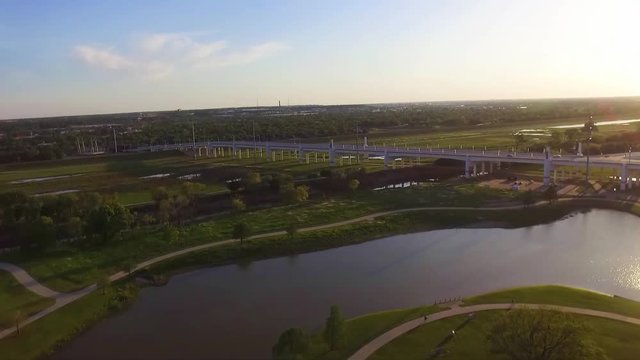 View From The Trammell Crow Park, Dallas, Tx