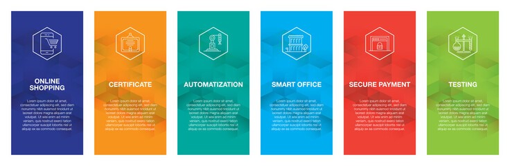 Industry 4.0 Infographic Icon Set