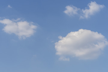 blue sky with cloud