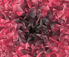 Fototapeta premium Triangular 3d, modern background