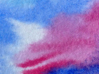 Watercolor abstract bright colorful textural background handmade . Painting of underwater world . Modern seascape . Shine