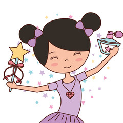 beautiful ballerinas ballet cartoon character