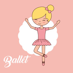beautiful ballerinas ballet cartoon character