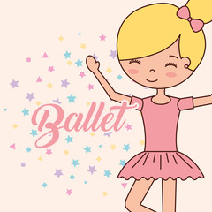 beautiful ballerinas ballet cartoon character