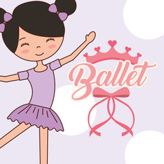 beautiful ballerinas ballet cartoon character