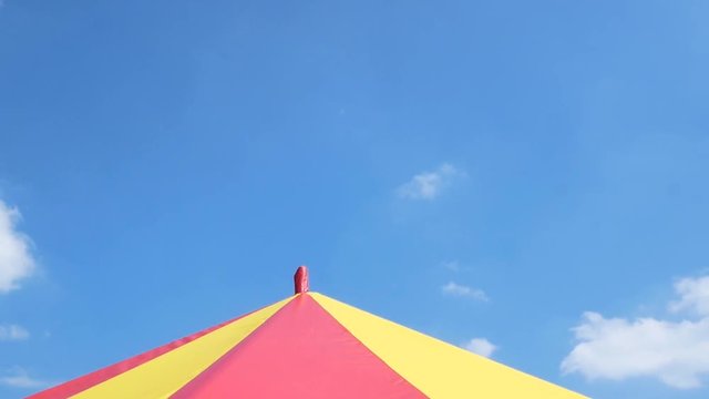 Top of Fairground Tent