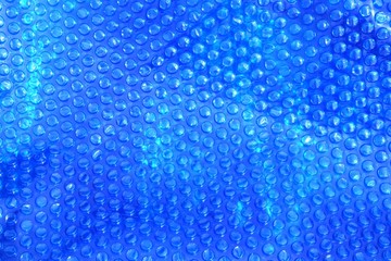 blue plastic bubbles