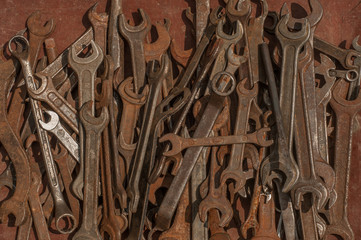 Collection of colored keys