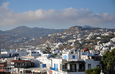 Obraz premium Mykonis villas 