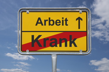 Ende Krank, Anfang Arbeit 